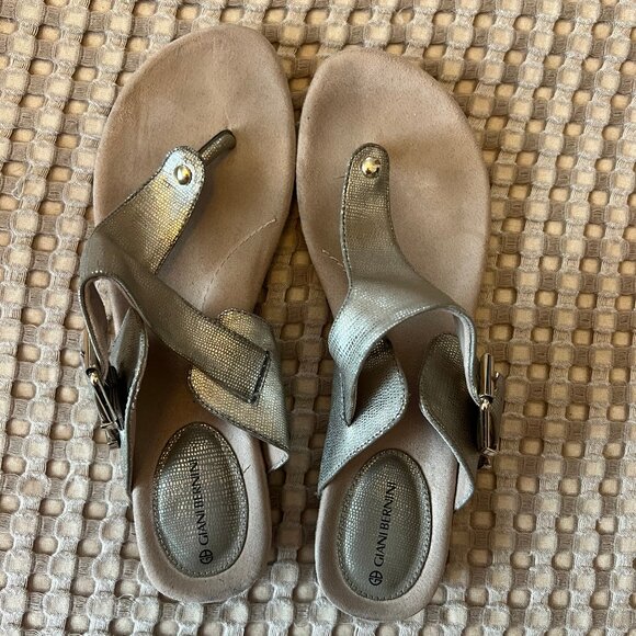 Giani Bernini Sandals, Size 9, Good Condition - Picture 1 of 3
